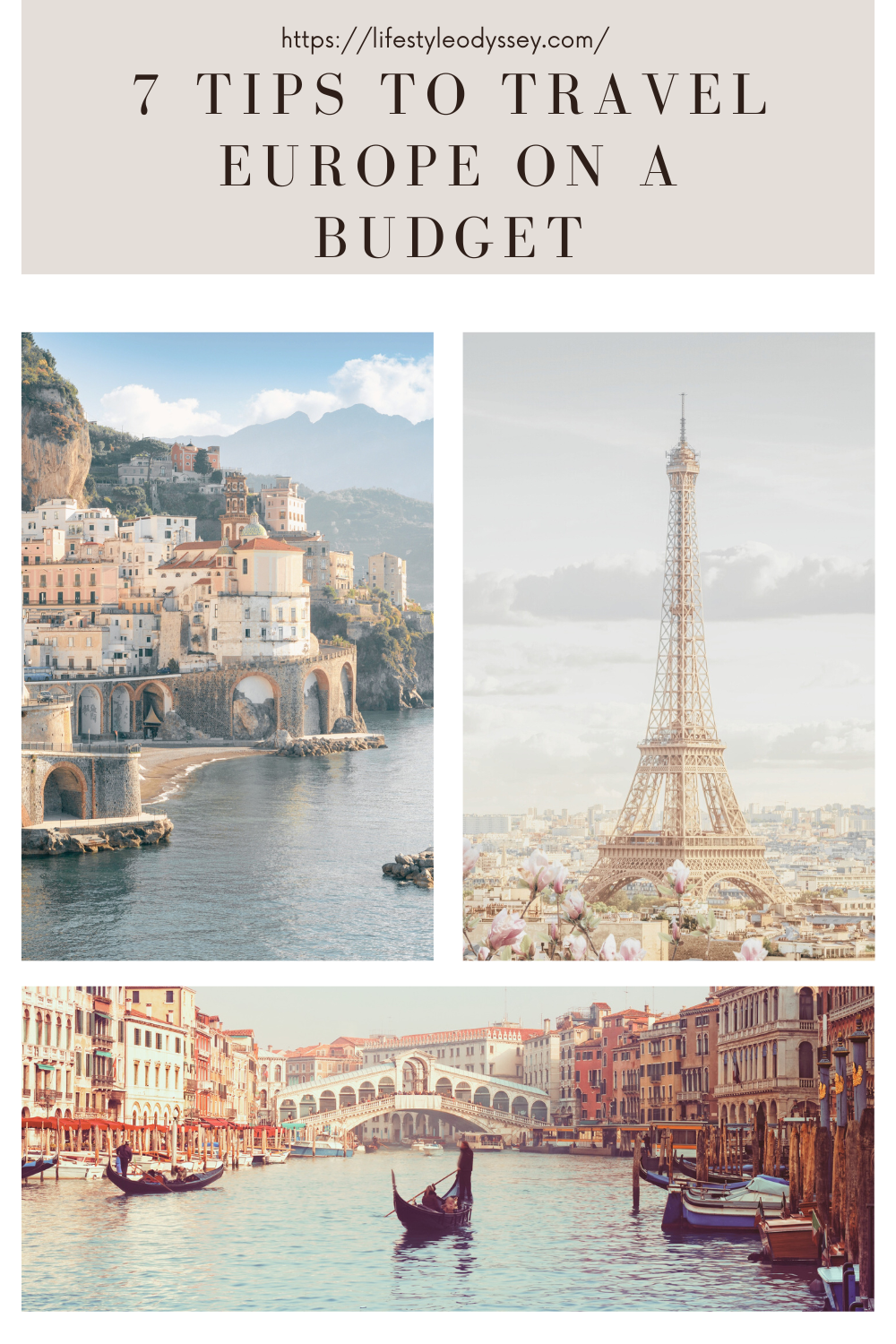 7 Tips to Travel Europe on a Budget
